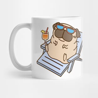 Pug summer Mug